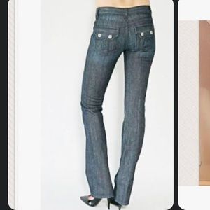 Henry III Generation Designer Boot Cut Dark Denim Jeans